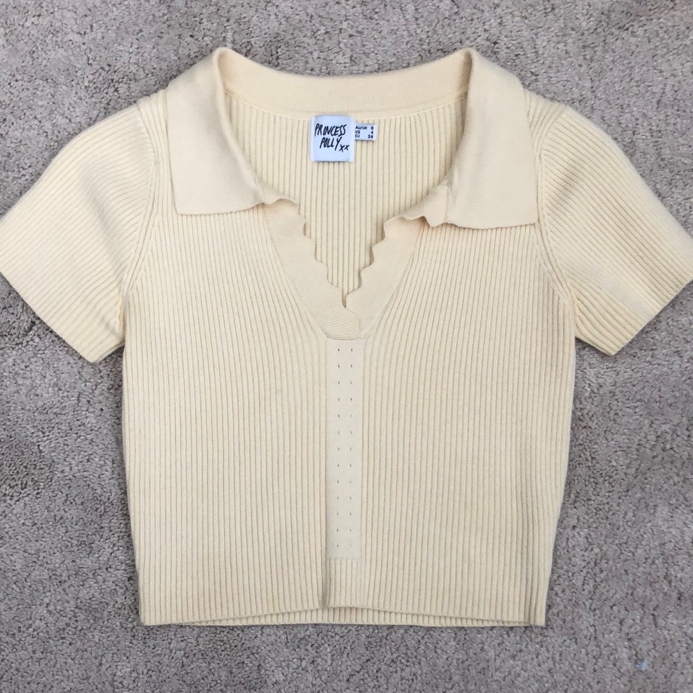 Beige Connor Top - Princess Polly